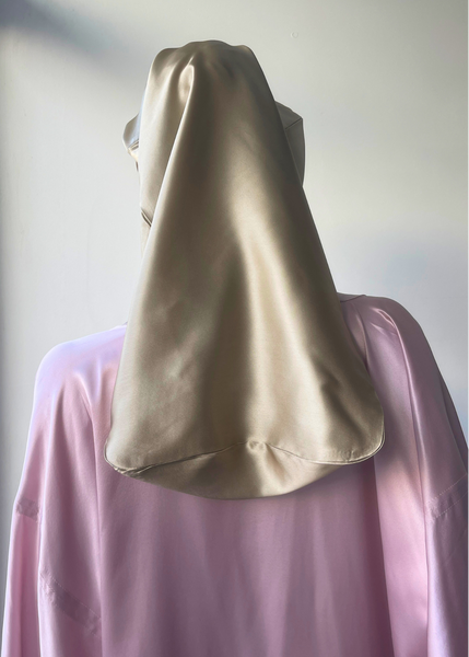 Īpaši gara zīda nakts cepure gariem matiem / Extra long silk sleep bonnet for long hair.