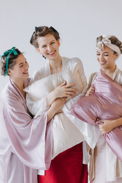 Rose Gold  Mulberry Silk pillowcase | Premium Quality
