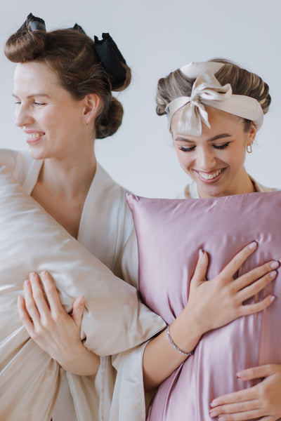 Rose Gold  Mulberry Silk pillowcase | Premium Quality