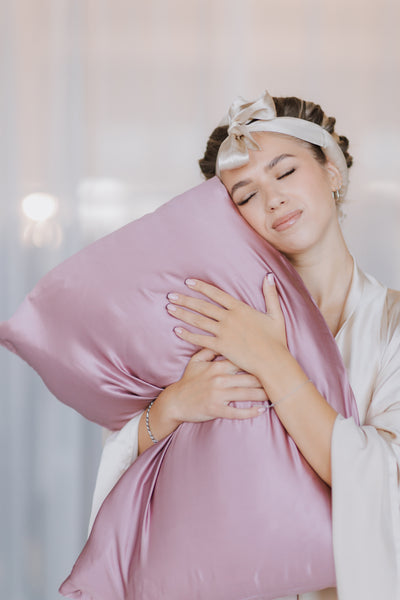 Rose Gold  Mulberry Silk pillowcase | Premium Quality