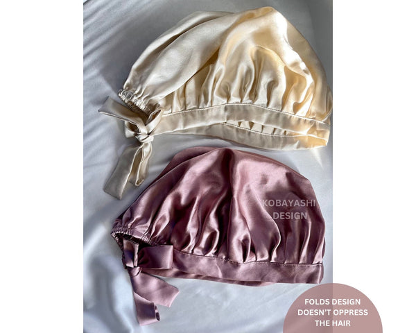 22 Momme Mulberry Silk Bonnet  |  Sleep Cap