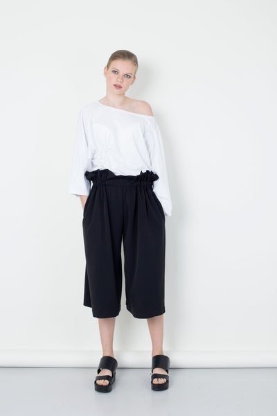 Papīra maisiņu elastīgās jostasvietas culottes