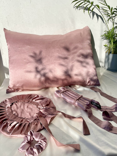 Rose Gold  Mulberry Silk pillowcase | Premium Quality