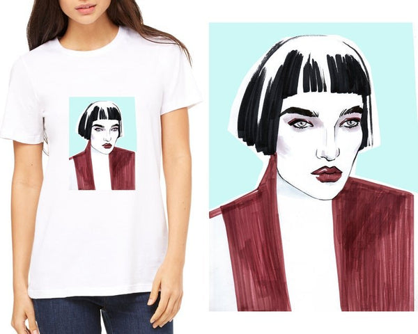 T-shirt BORDO